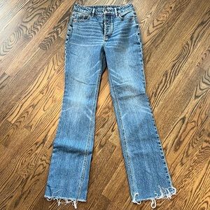 High rise, kick boot crop jeans by Old Navy!